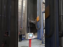 Πλήρως αυτόματη μηχανή επικάλυψης σκόνης κάθετη αλουμινένια γραμμή παραγωγής επικάλυψης σκόνης