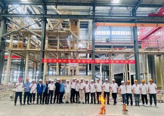 Full-Automatic Delivery System Vertical Anodizing Production Line for Aluminum Profiles