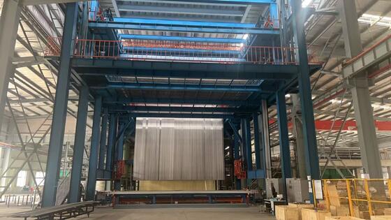 Automatic Flipping Table System  Vertical Anodizing Production Line for Aluminum Profiles