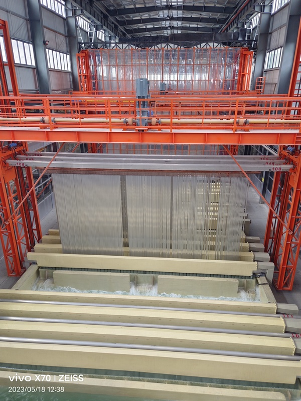 Customized Size and Capacity Vertical Anodizing Production Line for Aluminum Profiles