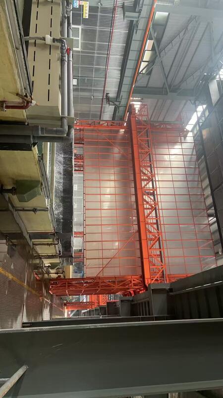 Coloring System Vertical Anodizing Production Line for Aluminum Profiles