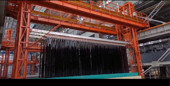 Υψηλής απόδοσης LNG θέρμανση ανώτερο σύστημα ελέγχου υπολογιστή Anodizing γραμμή παραγωγής για την επεξεργασία της επιφάνειας του αλουμινίου ABD εξοπλισμός